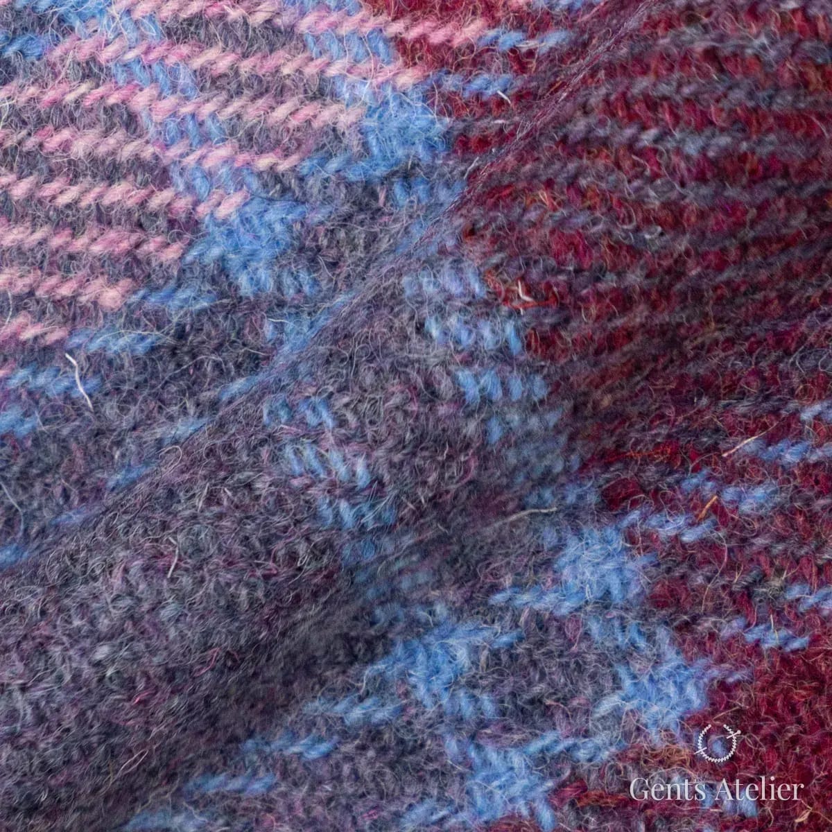 Драпировка ткани Harris Tweed LB002162 крупным планом