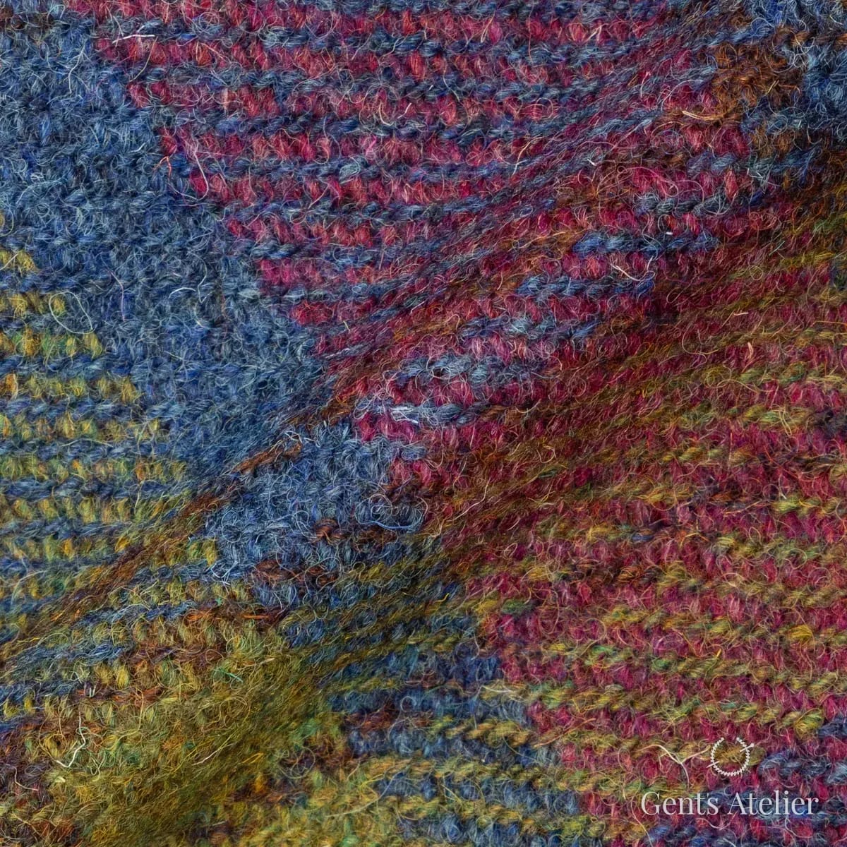 Драпировка ткани Harris Tweed LB002163 крупным планом