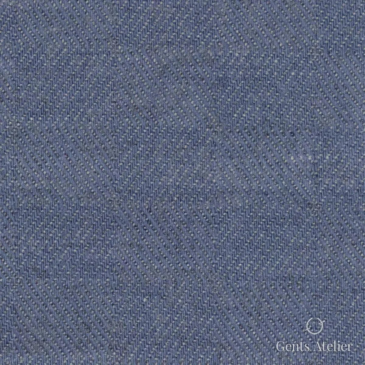 Костюм из James Fabric 49171 014 — серо-синий, 97% Хлопок 3% Эластан