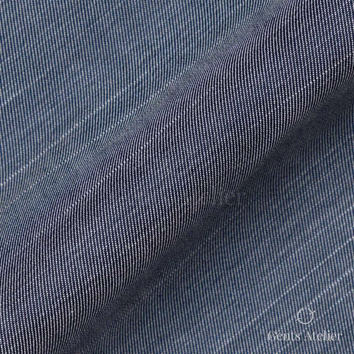Костюм из James Fabric 4S17056-7 — тёмно-синий, 90% Тенсел 10% Хлопок