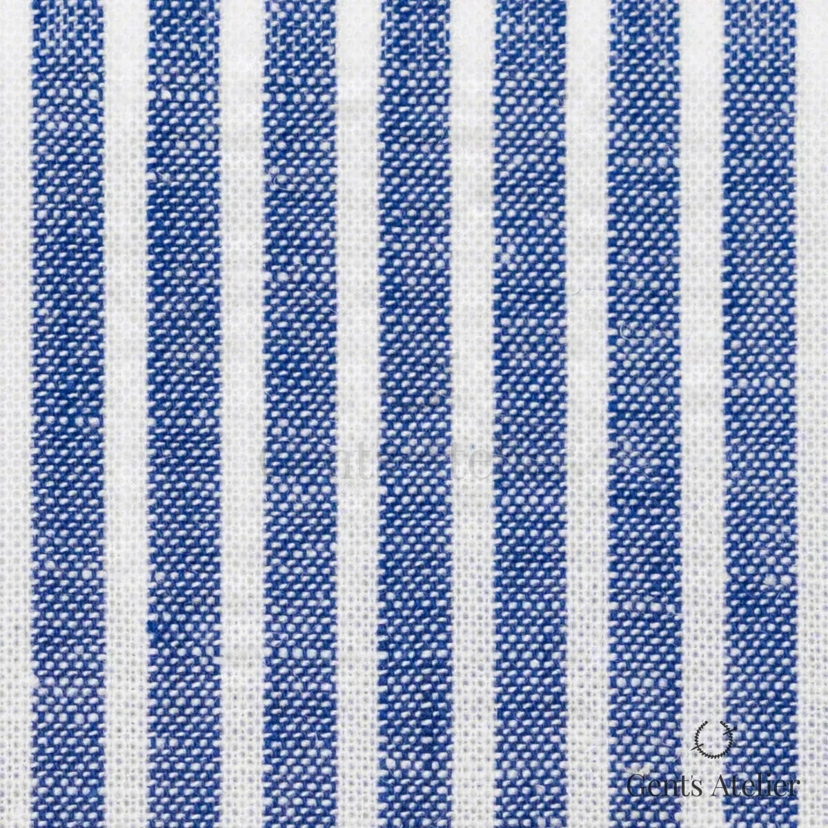 Сорочка из James Fabric 49166 001 — синий, 70% Хлопок, 30% Лён