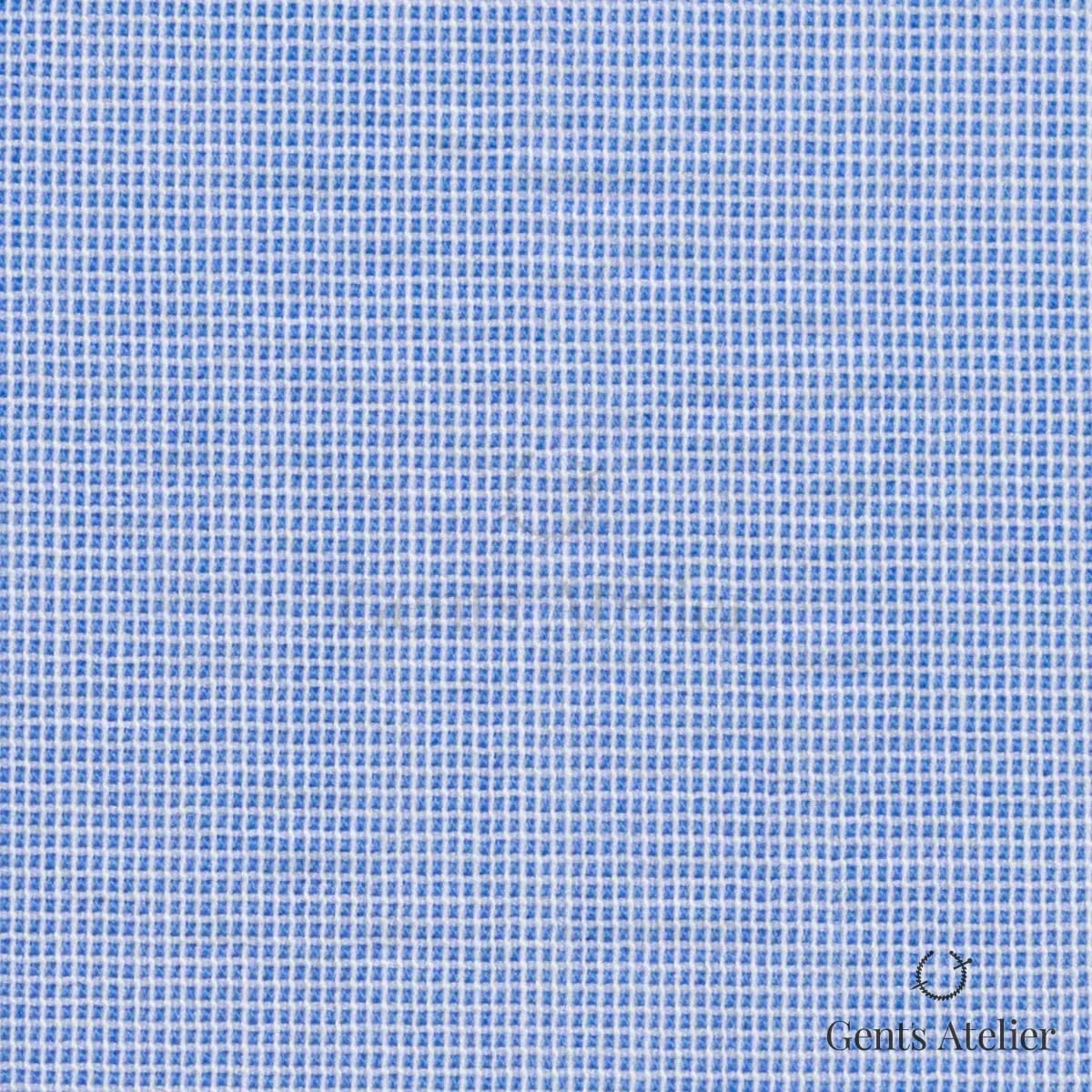 Сорочка из James Fabric 45177 016 — синий меланжевый (мелкая клетка), 65.4% Хлопок 30.5% Полиэстер 4.1% Прочее