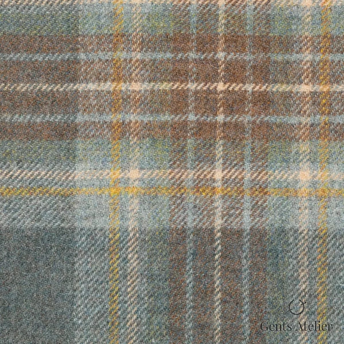 Костюм из Marton Mills CGE290 — голубой, 100% шерсть