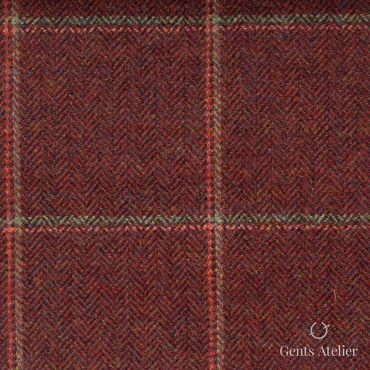 Костюм из Marton Mills CHE168 — бордовый, 100% шерсть
