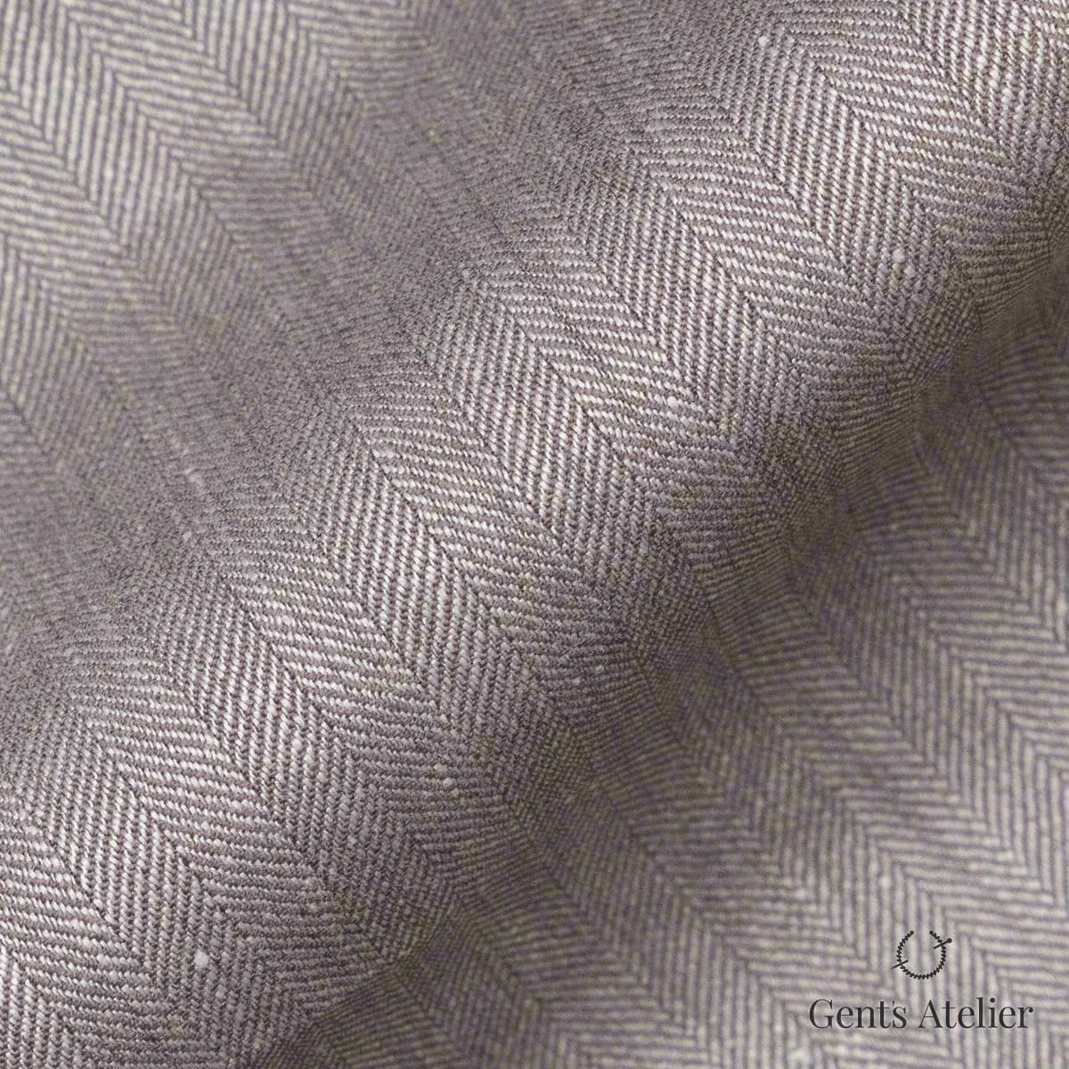 Костюм из Nobility 26301 — серо-коричневая ёлочка, 45% Шерсть 45% Лён 10% Шёлк