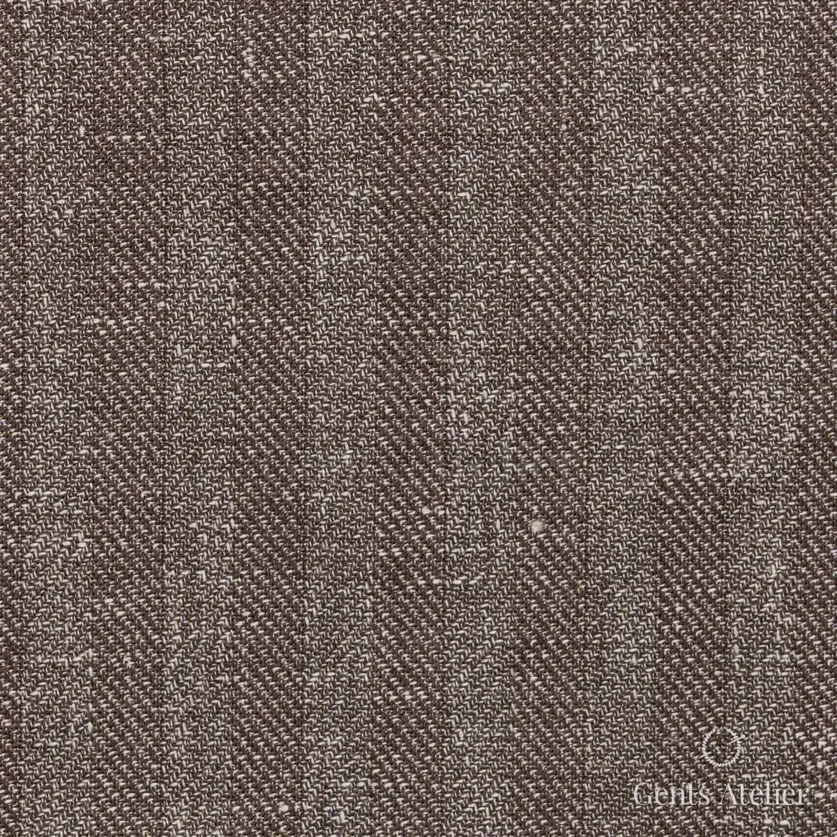 Костюм из Nobility 26011 — коричневый меланж, 62% Шерсть 38% Лён