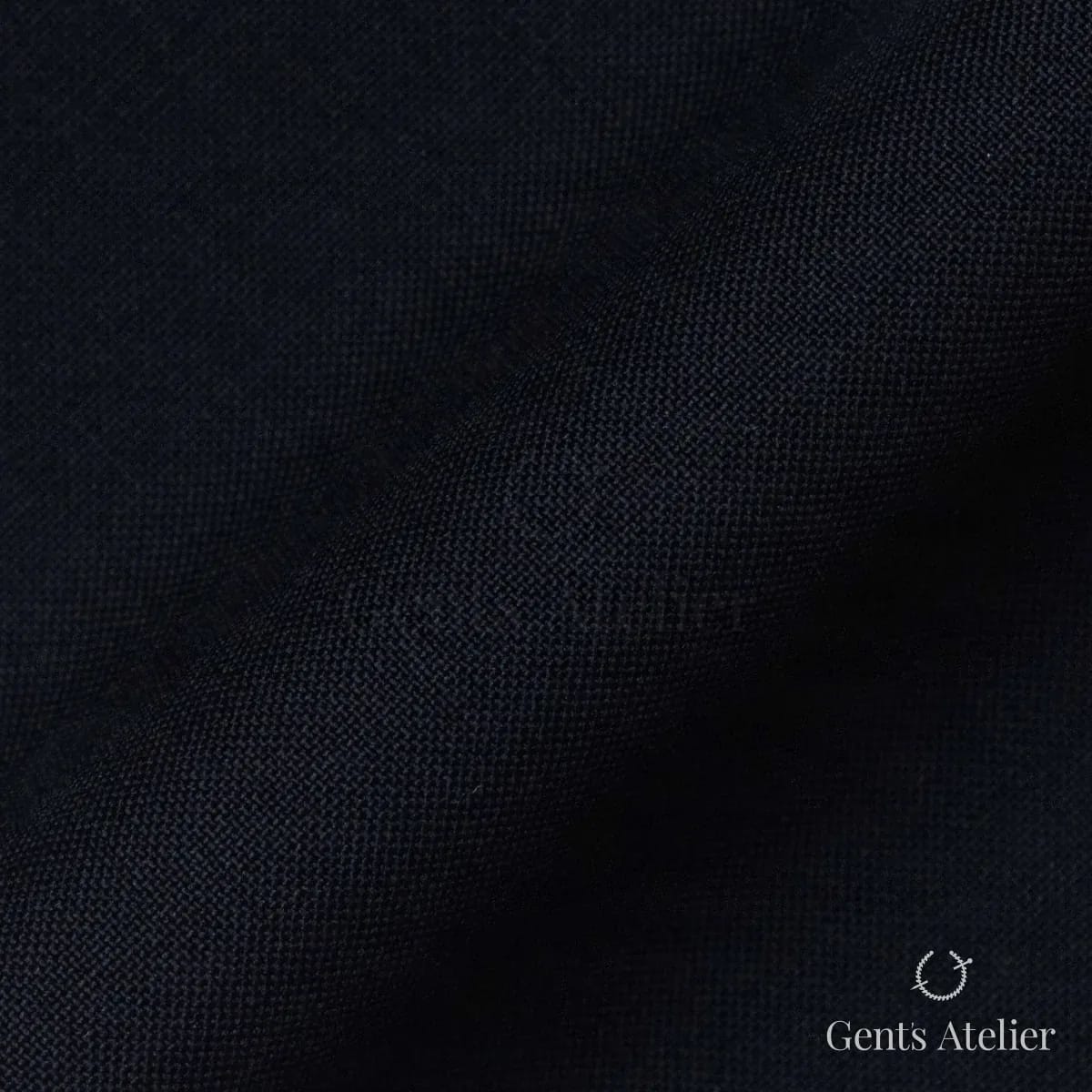 Костюм из Scabal 1501197 — тёмно-синий/чёрно-синий, 100%WO
