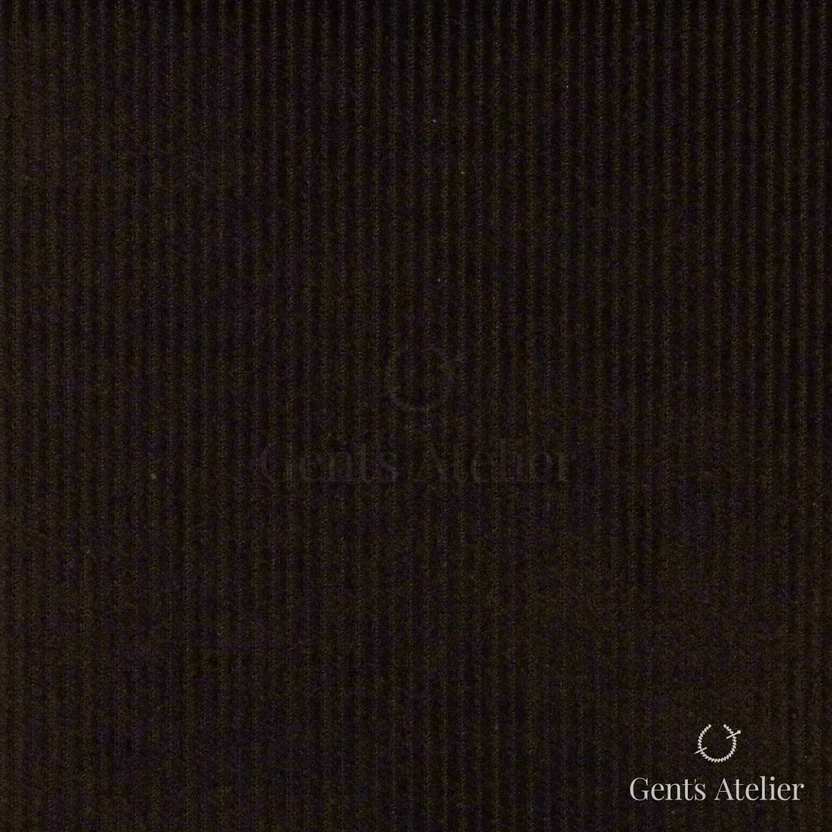 Пальто из Scabal 1501769 — тёмно-шоколадный (почти чёрный), Хлопок