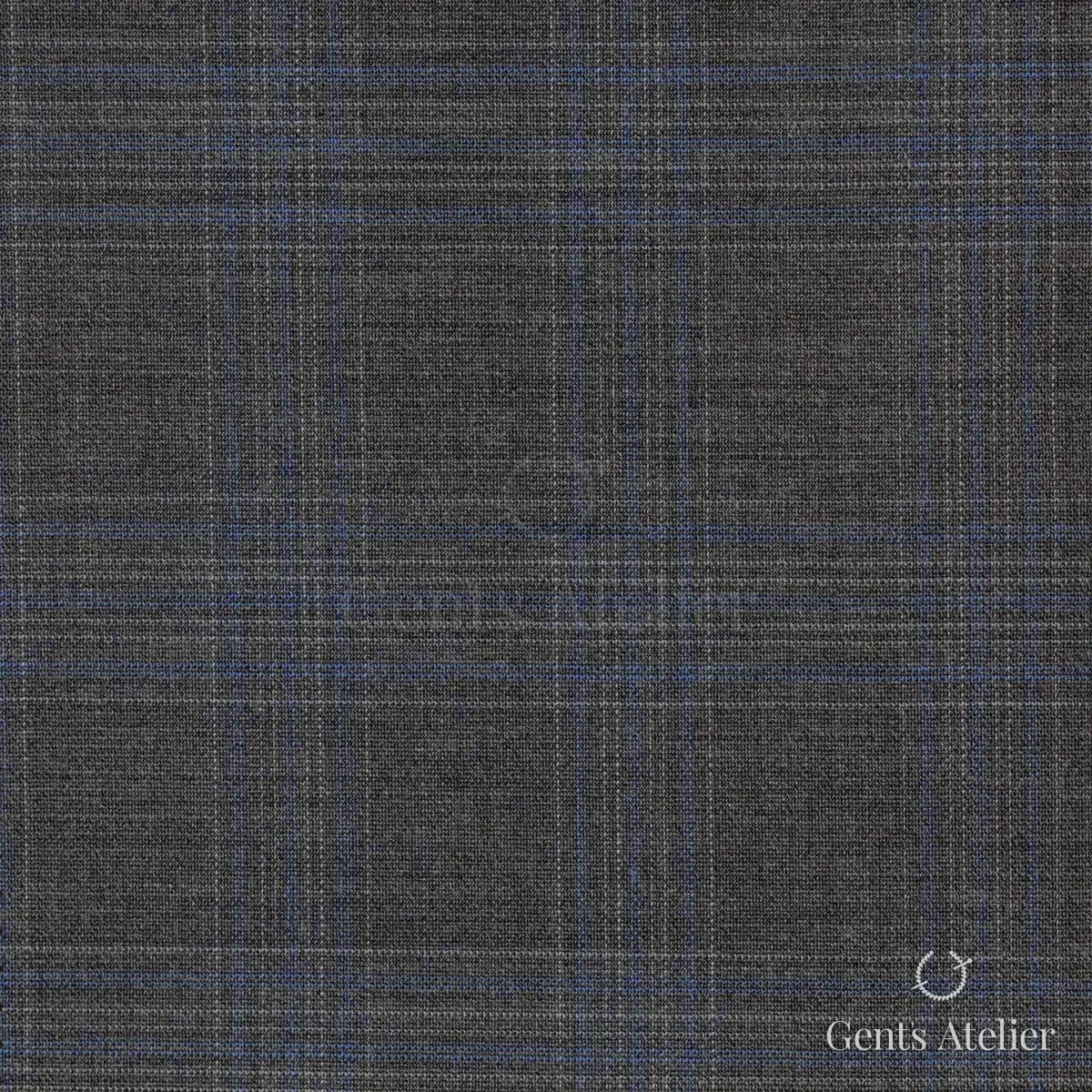 Костюм из Scabal 1501990 — тёмно-серый с синим отливом