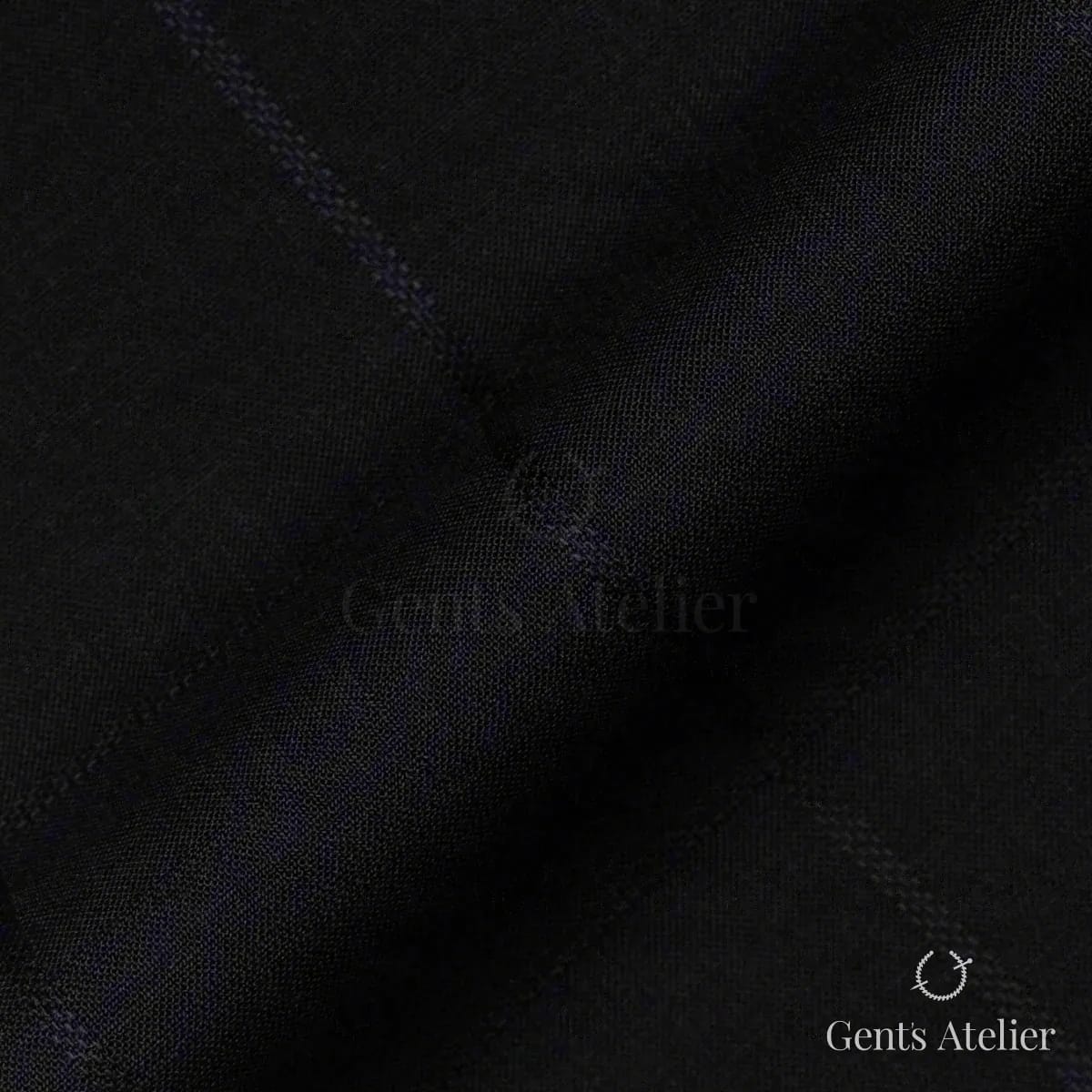 Драпировка ткани Scabal 1501998 крупным планом