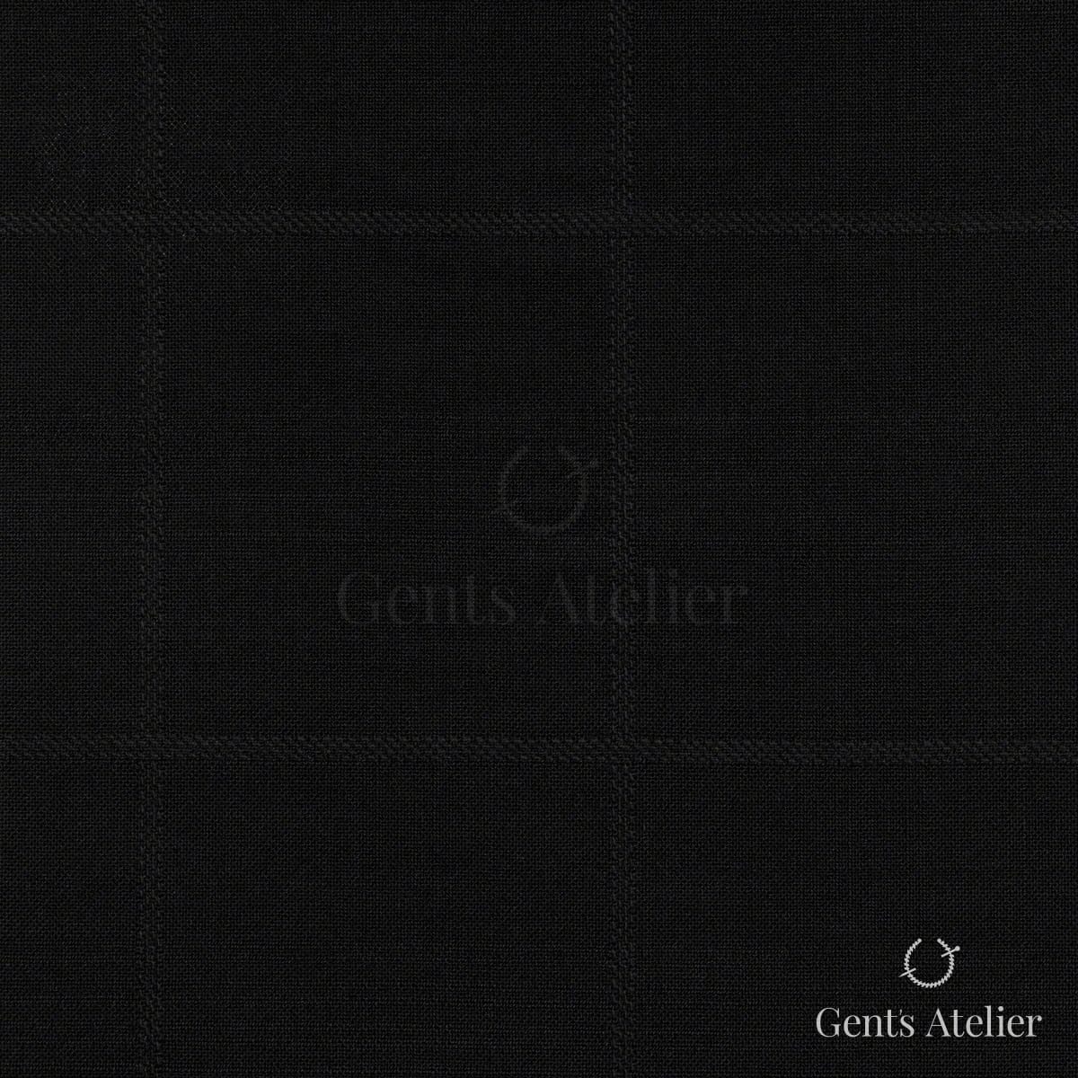 Костюм из Scabal 1501999 — чёрно-антрацитовый