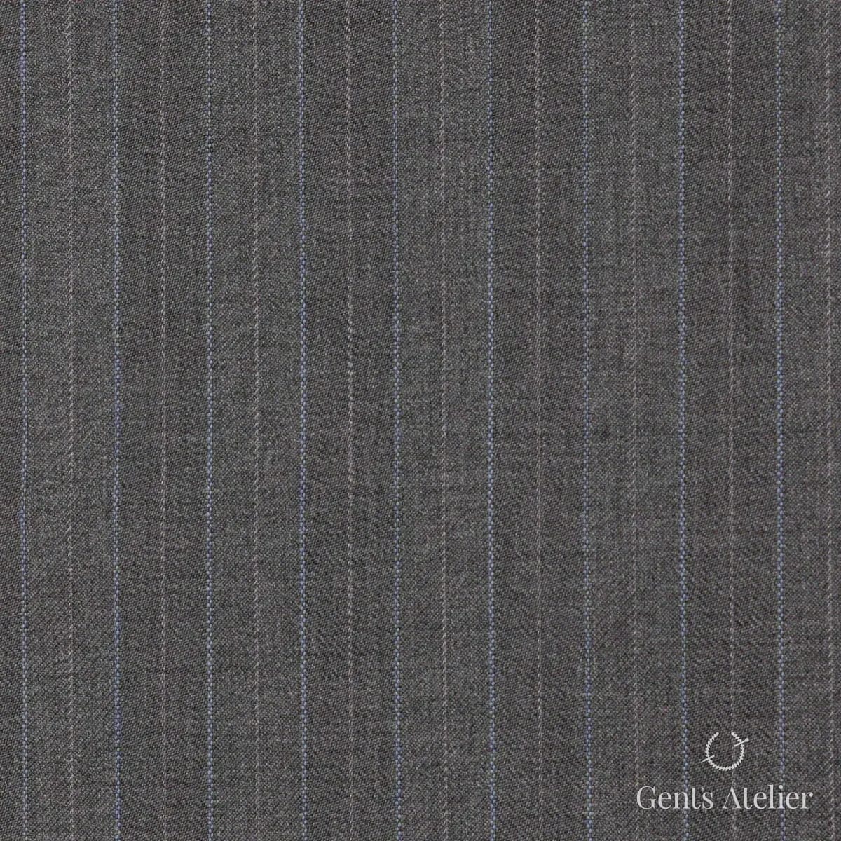 Костюм из Scabal 1502310 — серо-синий, 100%WO