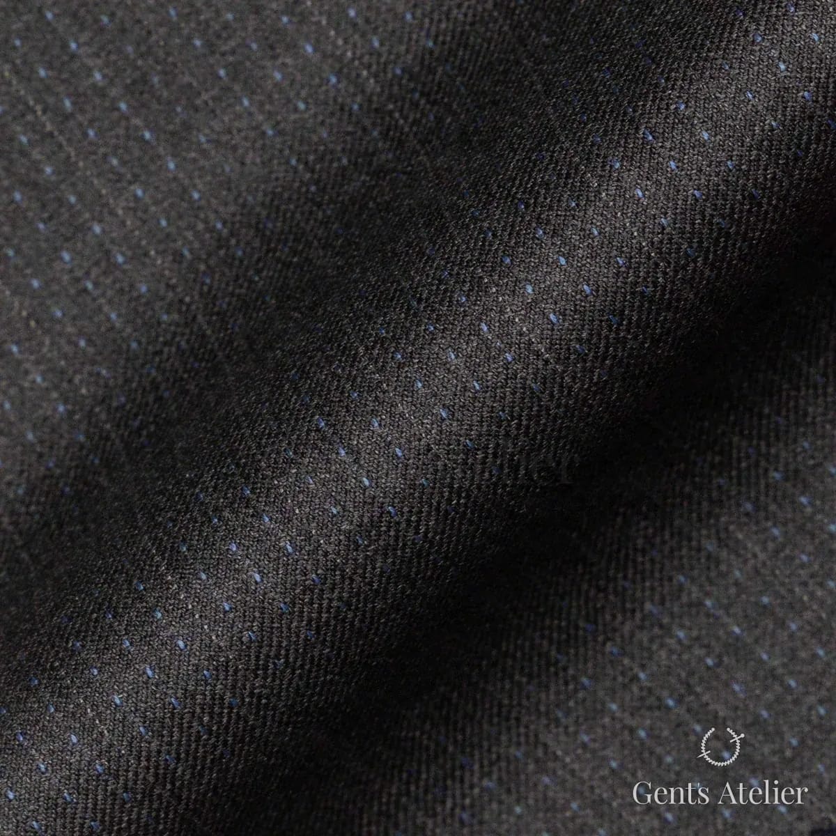 Драпировка ткани Scabal 1502311 крупным планом