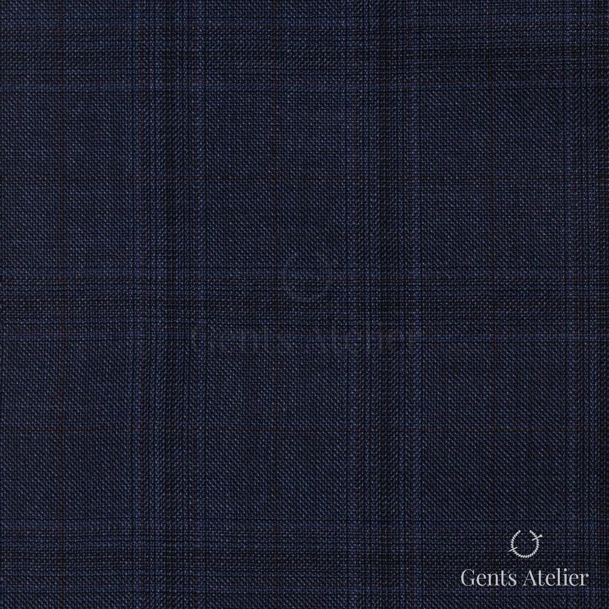 Костюм из Scabal 1502318 — тёмно-синий, 100%WO