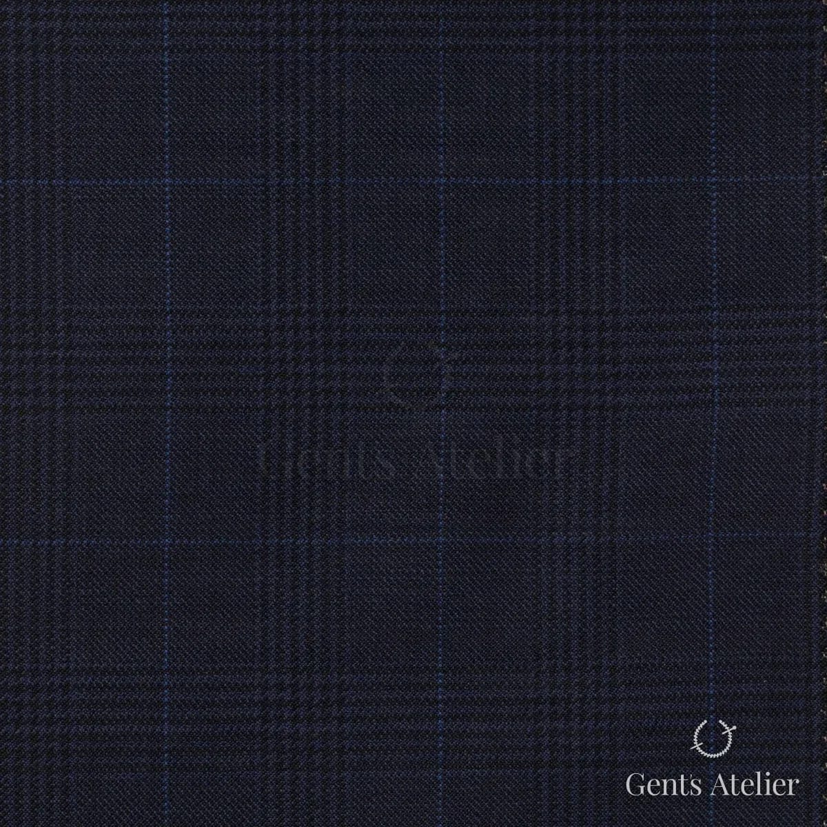 Костюм из Scabal 1502327 — тёмно-синий, 100%WO