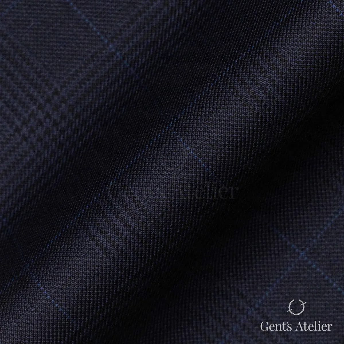 Драпировка ткани Scabal 1502327 крупным планом