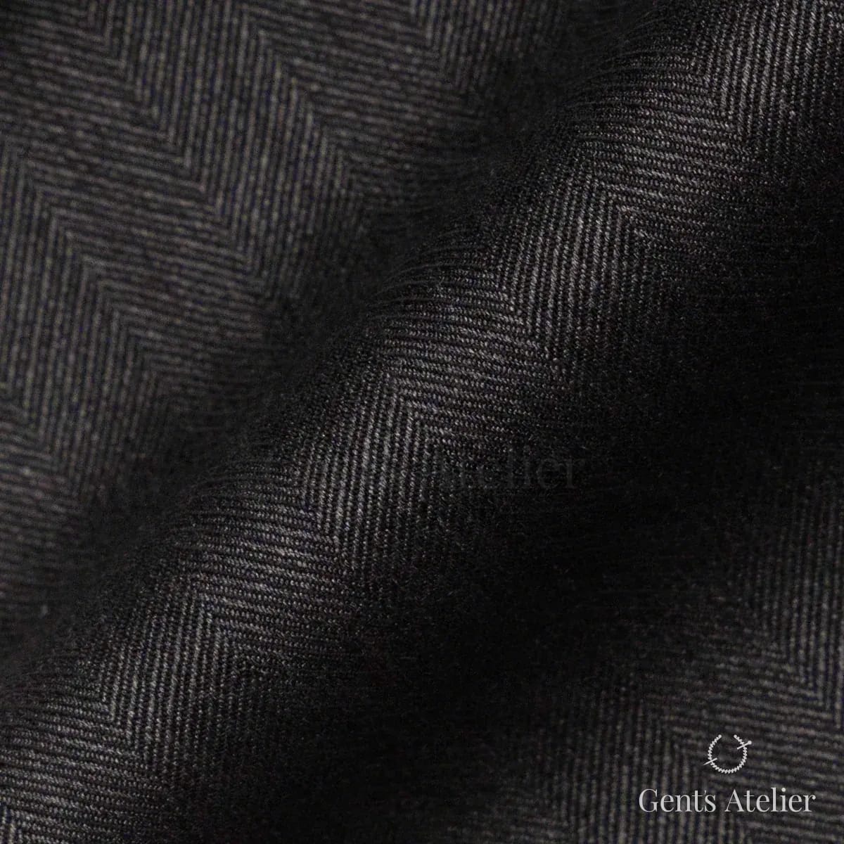 Драпировка ткани Scabal 1502357 крупным планом