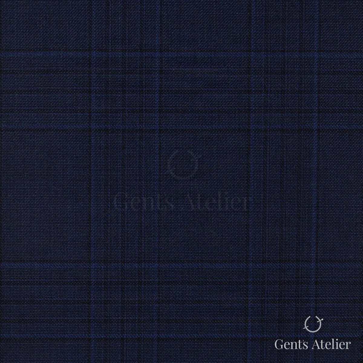 Костюм из Scabal 1500902 — синий, 100%WO