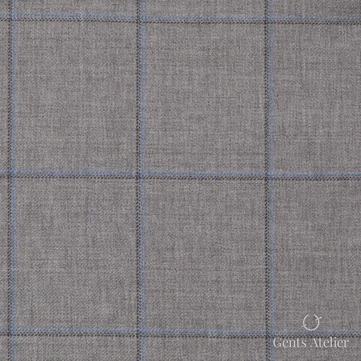 Костюм из Scabal 1501902 — серо-сиреневый, 100%WO