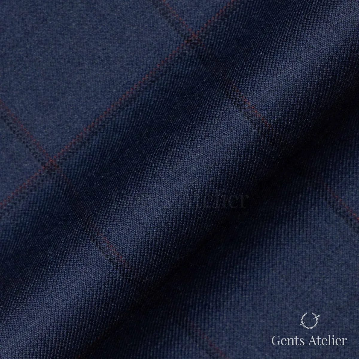 Драпировка ткани Scabal 1501904 крупным планом
