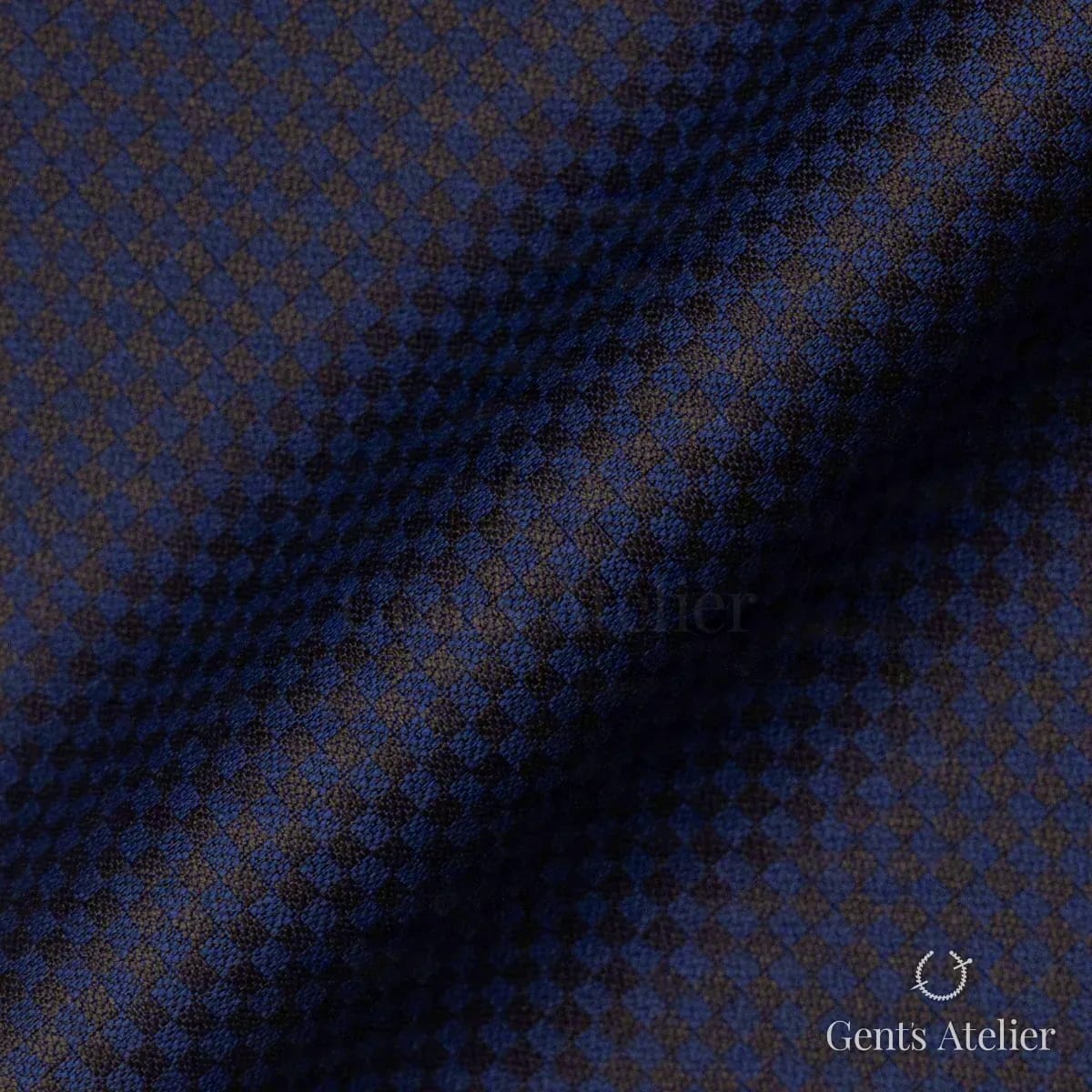 Драпировка ткани Scabal 1501911 крупным планом