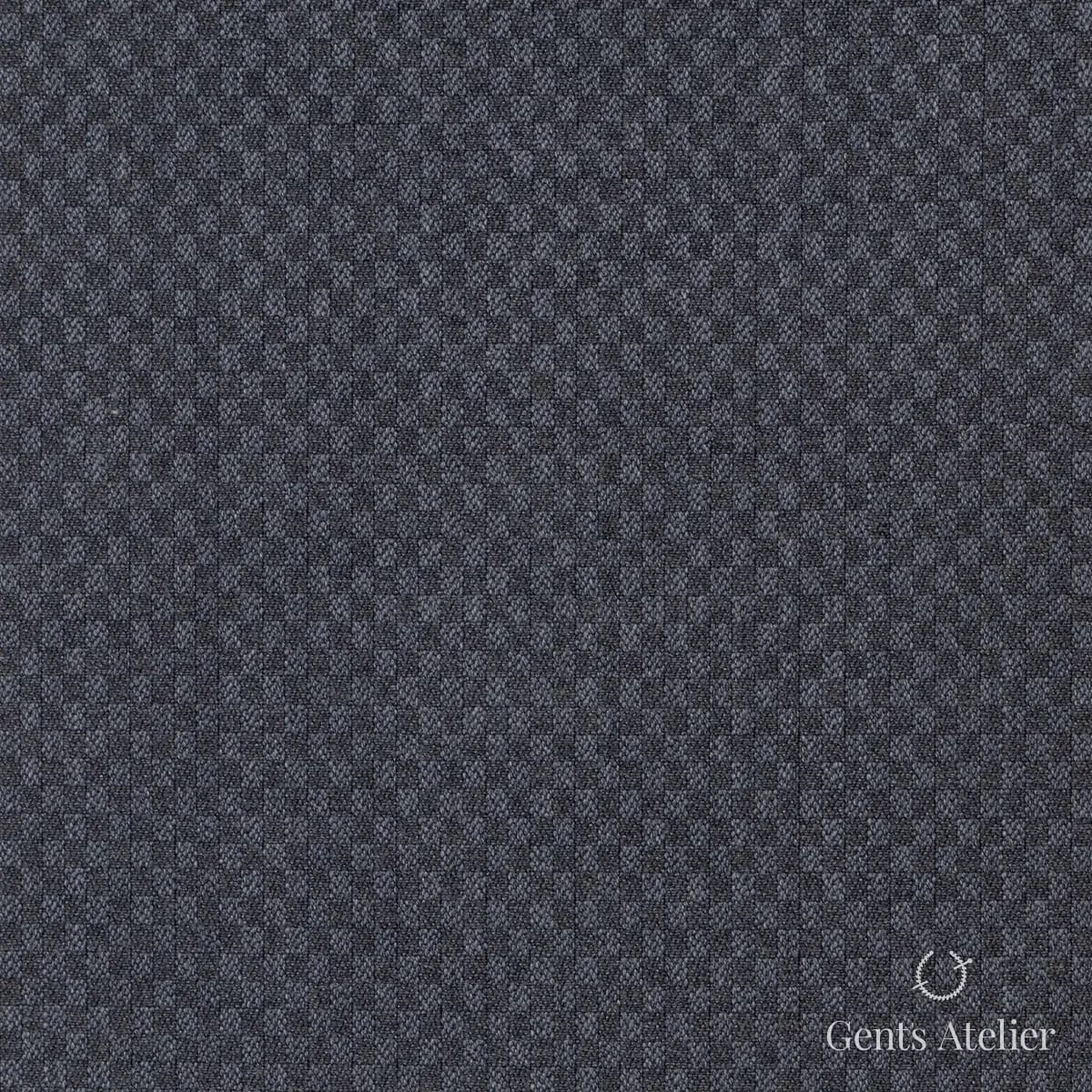 Костюм из Scabal 1501912 — угольно-серый с синим отливом, 100%WO