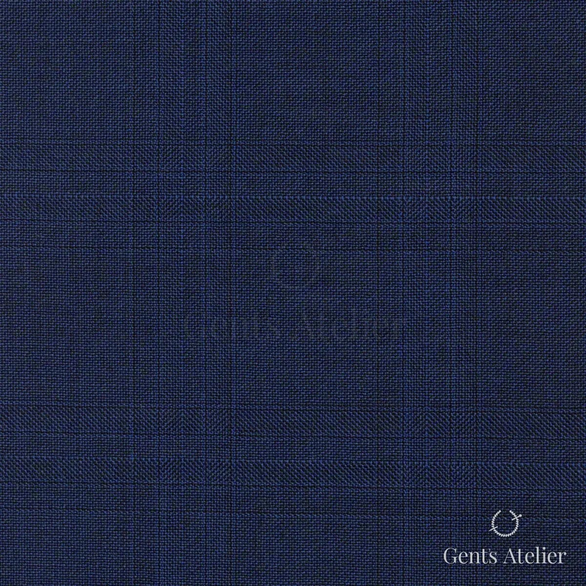 Костюм из Scabal 1501916 — иссиня-чёрный тёмно-синий, 100%WO