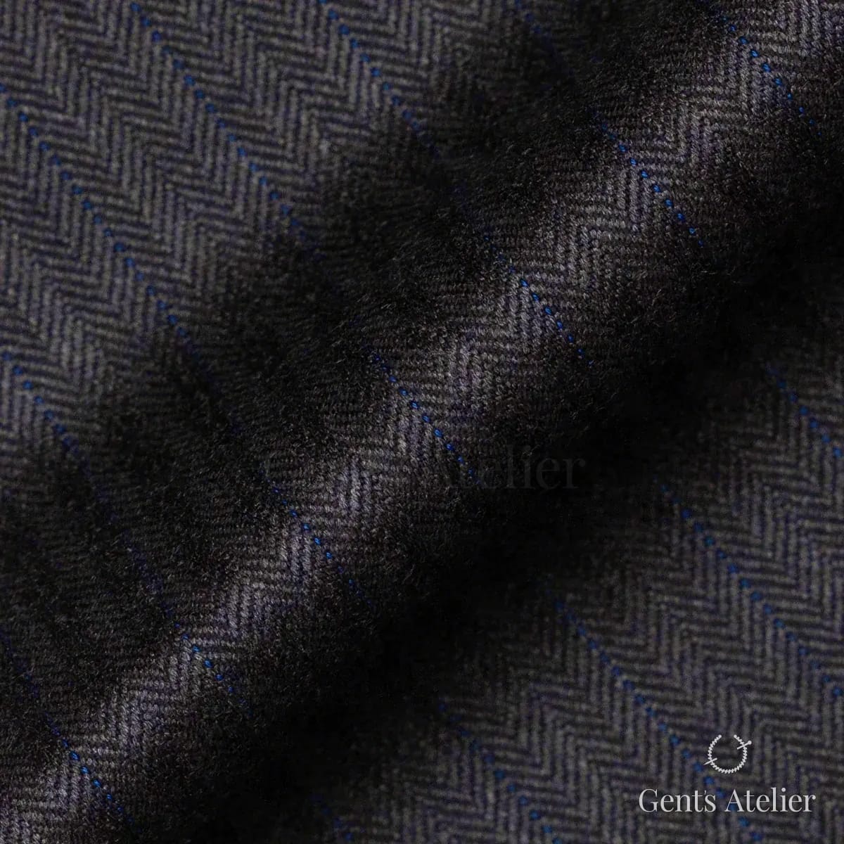Драпировка ткани Scabal 1502508 крупным планом
