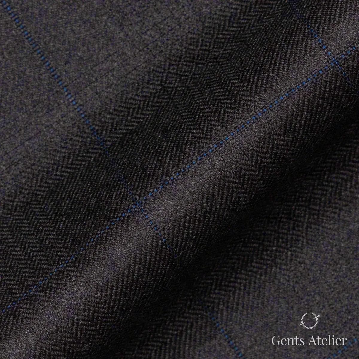Драпировка ткани Scabal 1502510 крупным планом