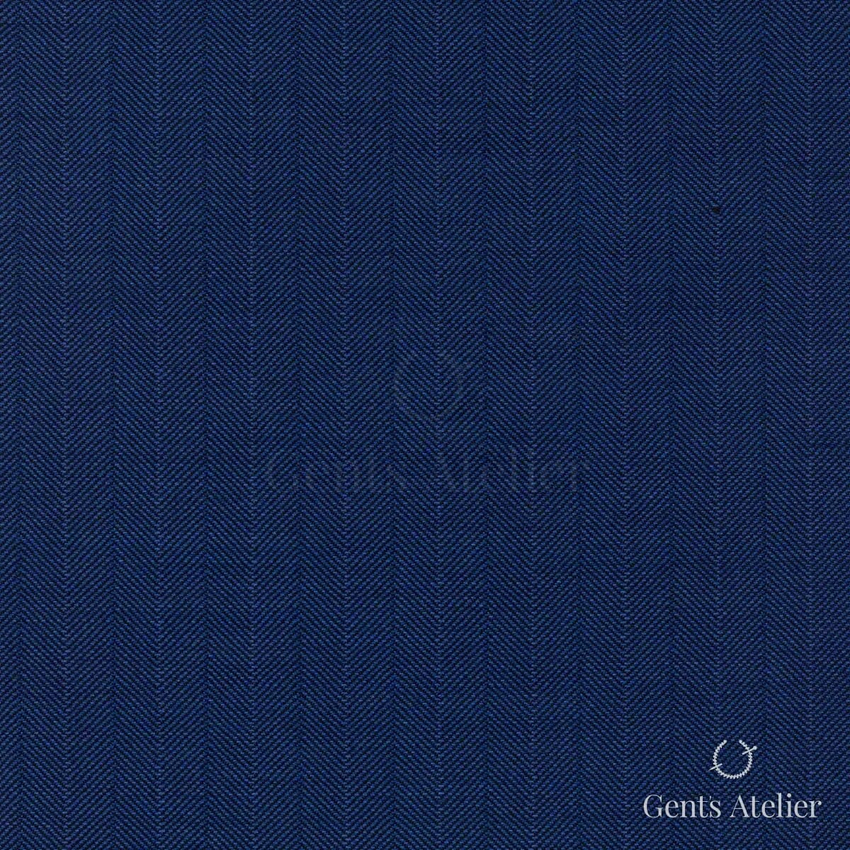 Костюм из Scabal 1502159 — тёмно-синий (нэви), Шерсть + шёлк