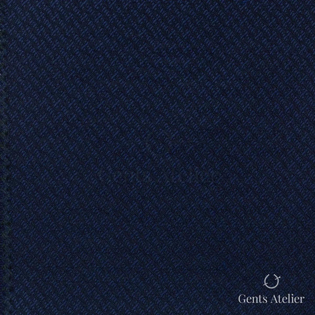 Костюм из Scabal 1502171 — тёмно-синий (нэви), Шерсть + шёлк