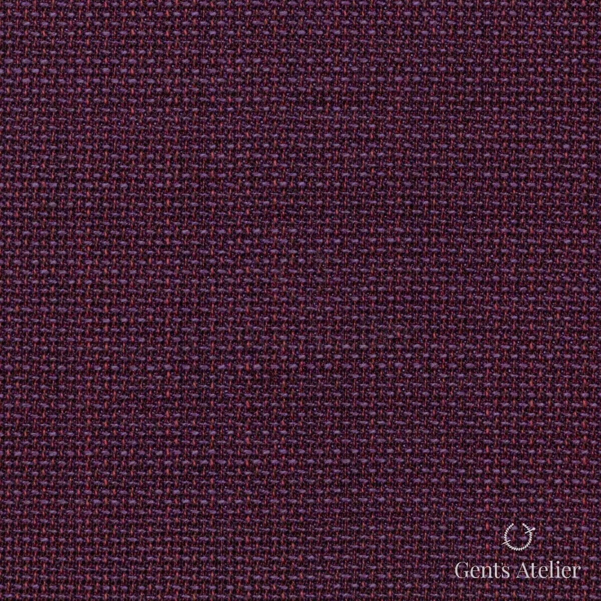 Костюм из Scabal 1502181 — бордовый, Шерсть + шёлк