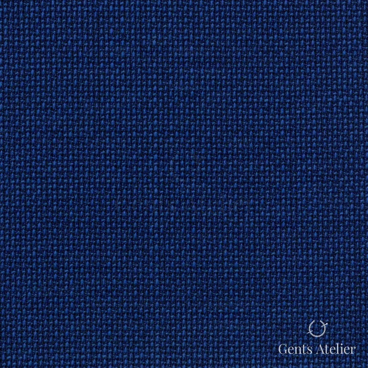 Костюм из Scabal 1502184 — ярко-синий, Шерсть + шёлк