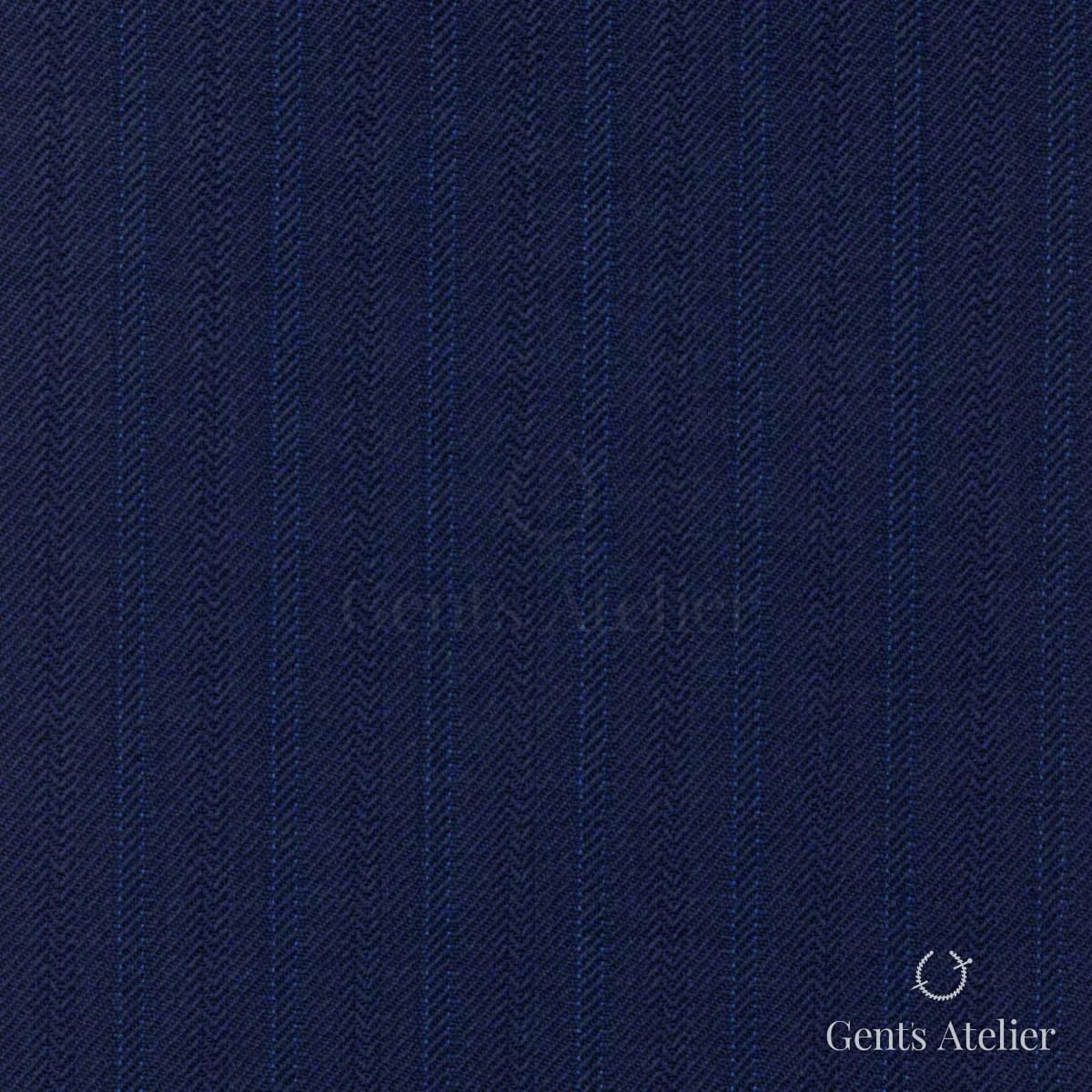 Костюм из Scabal 1501811 — тёмно-синий индиго