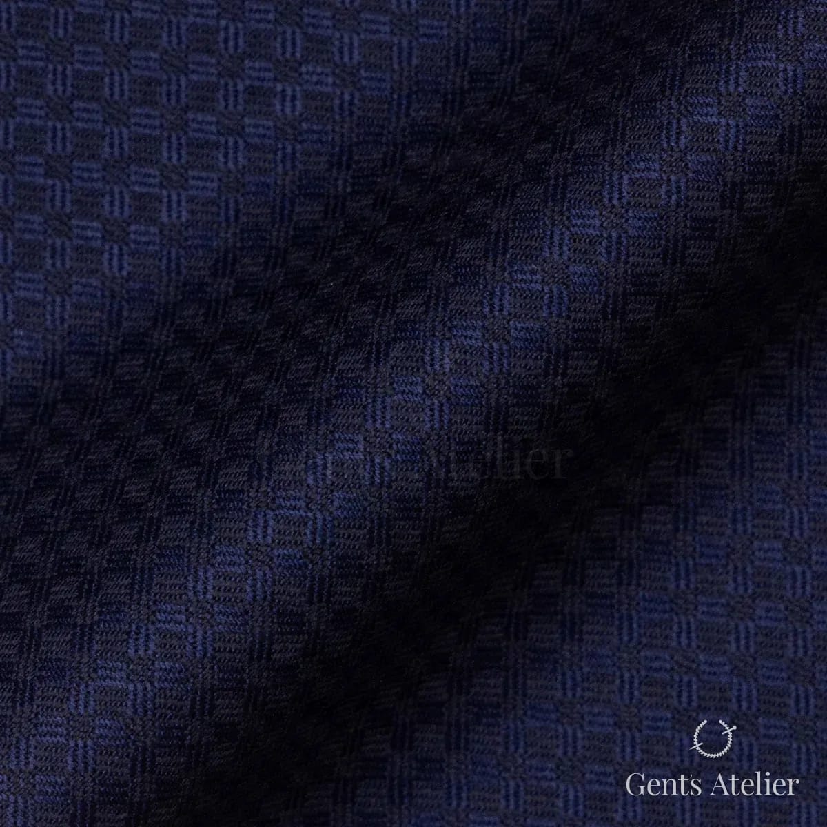 Драпировка ткани Scabal 1501825 крупным планом