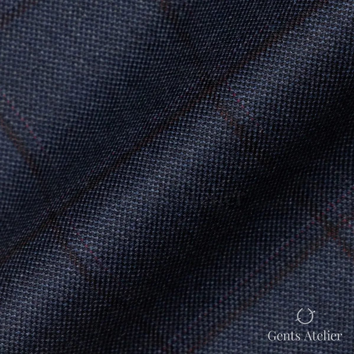 Драпировка ткани Scabal 1501550 крупным планом