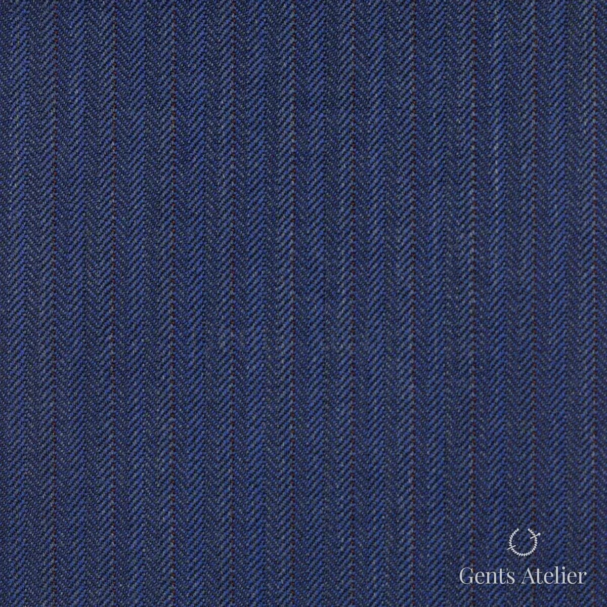 Зимний костюм из Scabal 1501555 — синий