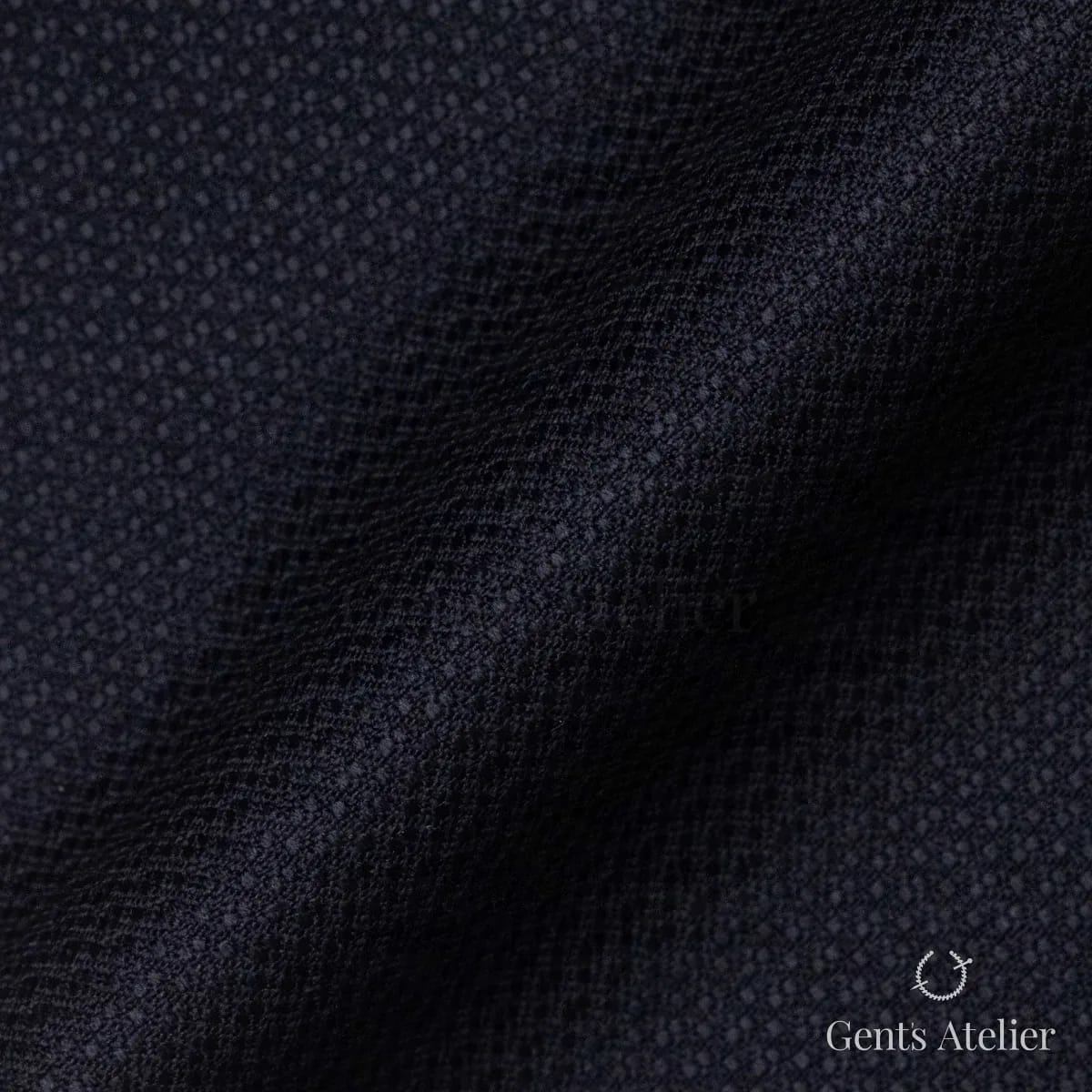 Зимний костюм из Scabal 1501573 — тёмно-синий