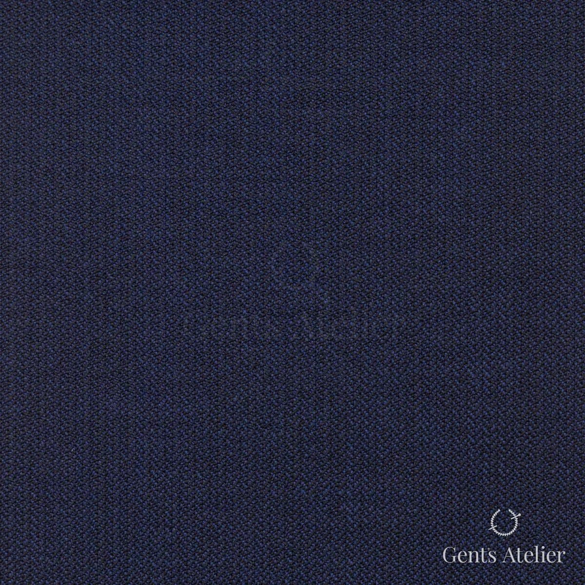 Зимний костюм из Scabal 1501575 — тёмно-синий с эффектом ёлочки