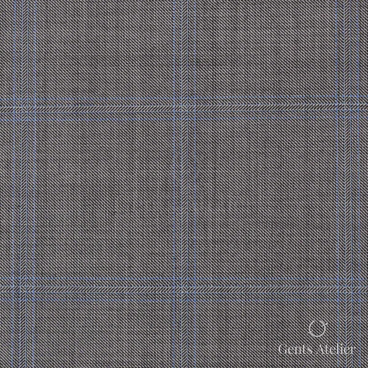Костюм из Scabal 1503165 — серо-бежевый (тауп), Шерсть + кашемир