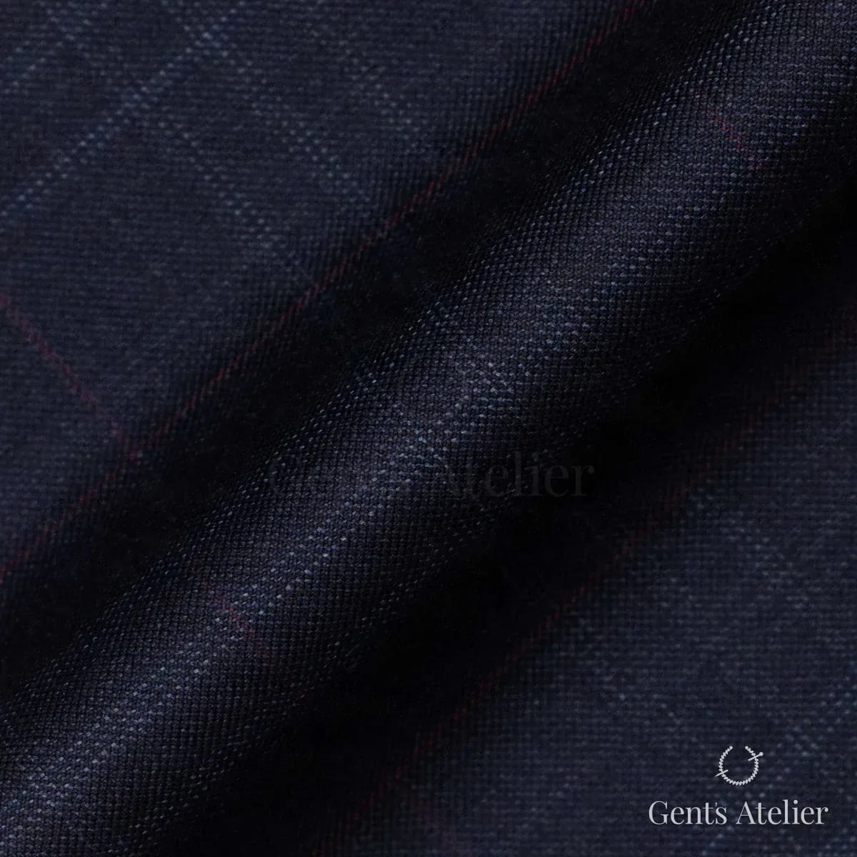 Драпировка ткани Scabal 1503170 крупным планом