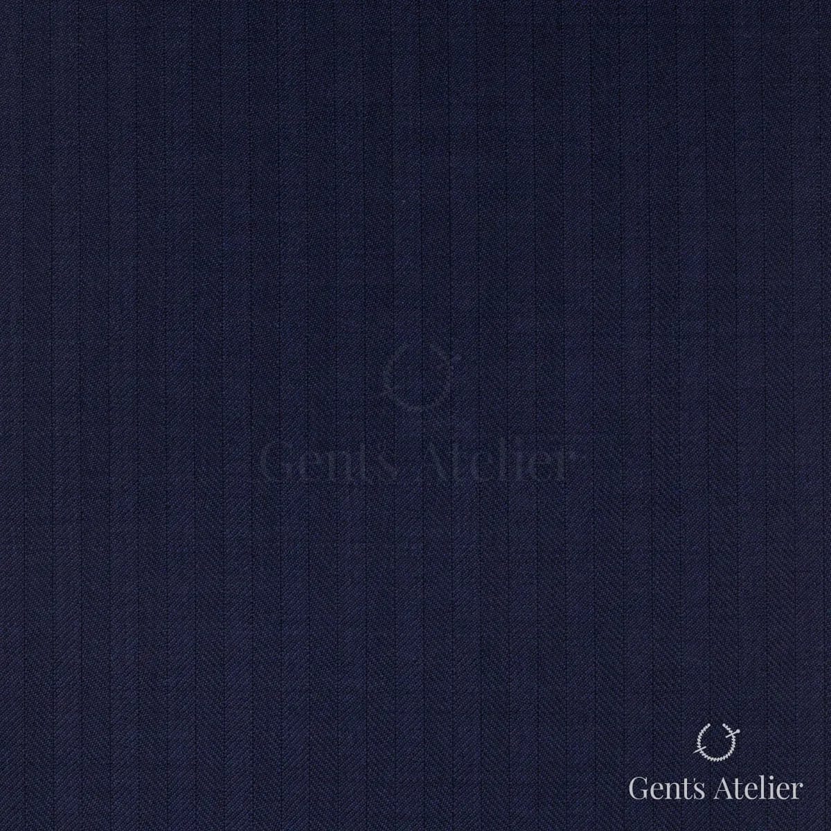 Костюм из Scabal 1503189 — тёмно-синий с фиолетовым отливом, Шерсть + кашемир
