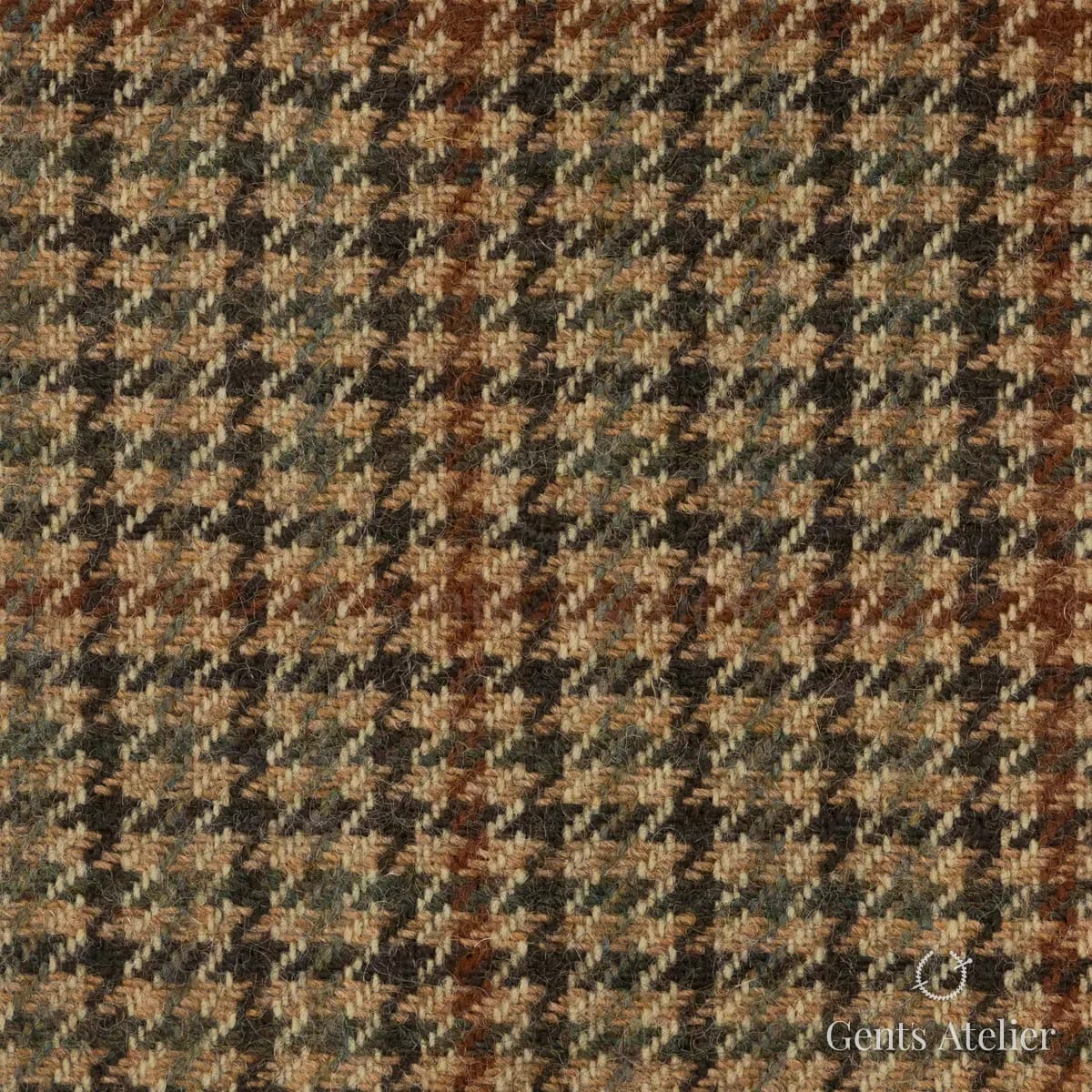 Пальто из Thomas Clifford 632081 COL 530 — оливковый, 100% шерсть