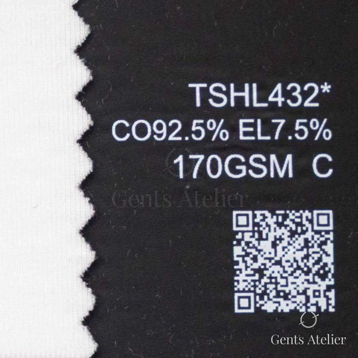 Образец ткани Lucerne TSHL432* с этикеткой — Белый