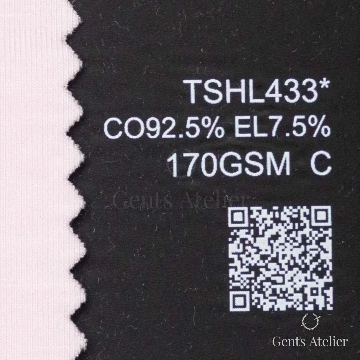 Образец ткани Lucerne TSHL433* с этикеткой — Розовый