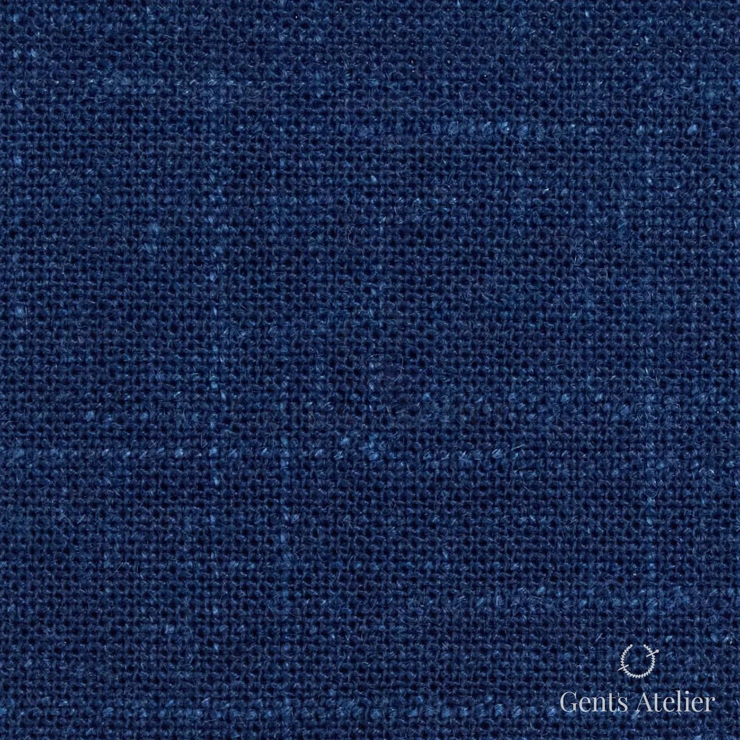 Костюм из Casual TR3463 — глубокий тёмно-синий меланж, 58% Полиэстер, 30% Шерсть, 10% Лён, 2% Эластан