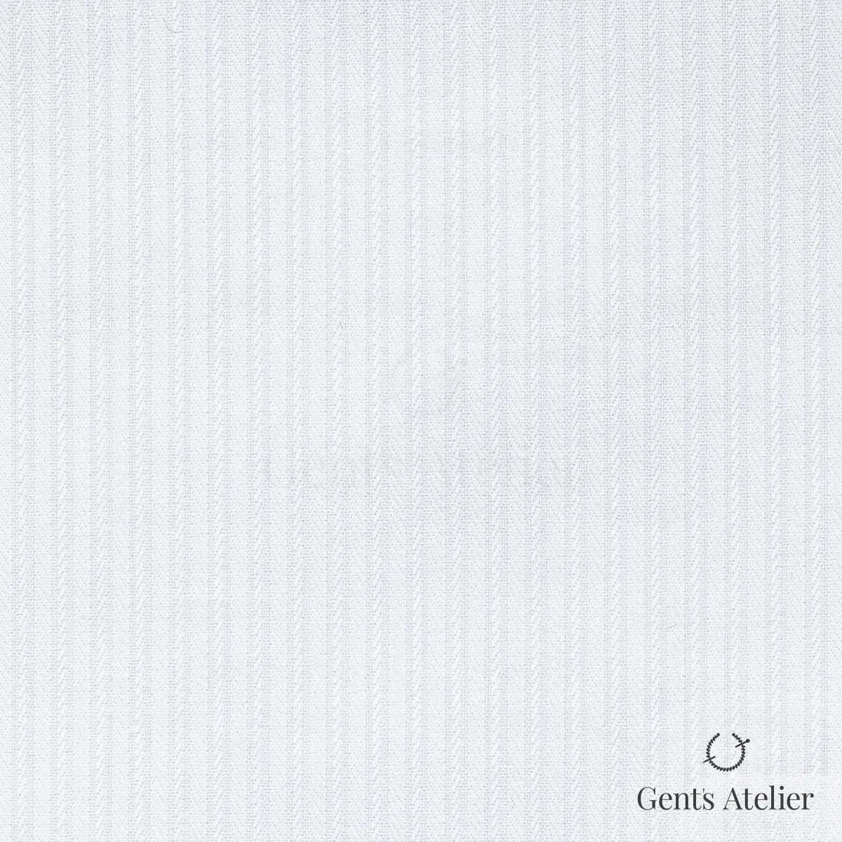 Сорочка из European Business Collection SAZ798A — белый ёлочкой в вертикальную полоску, 100% Хлопок