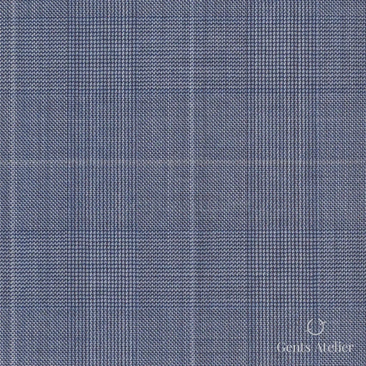 Костюм из Ermenegildo Zegna 4473 — синий, 100% шерсть