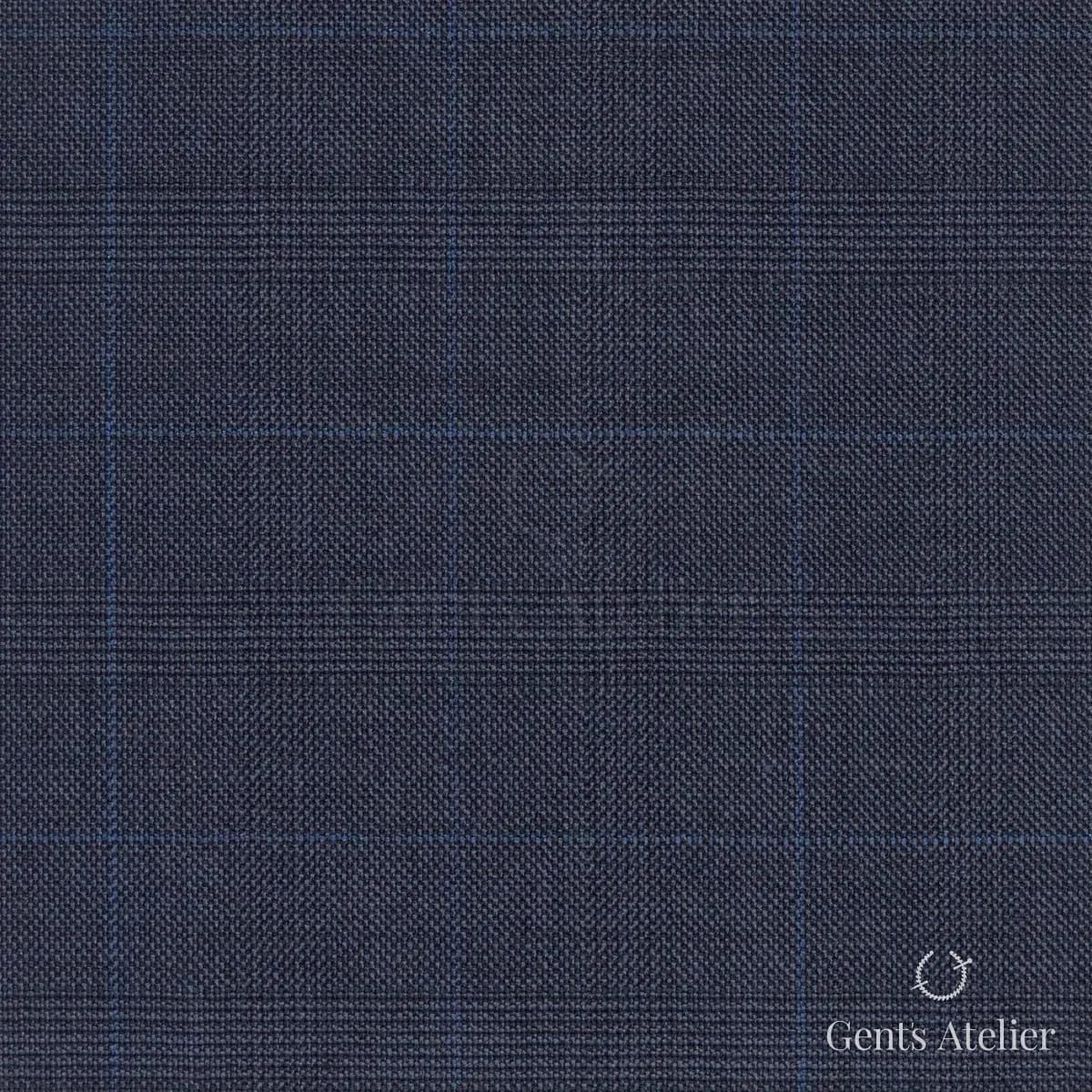 Костюм из Ermenegildo Zegna 4150 — тёмно-синий, 100% шерсть