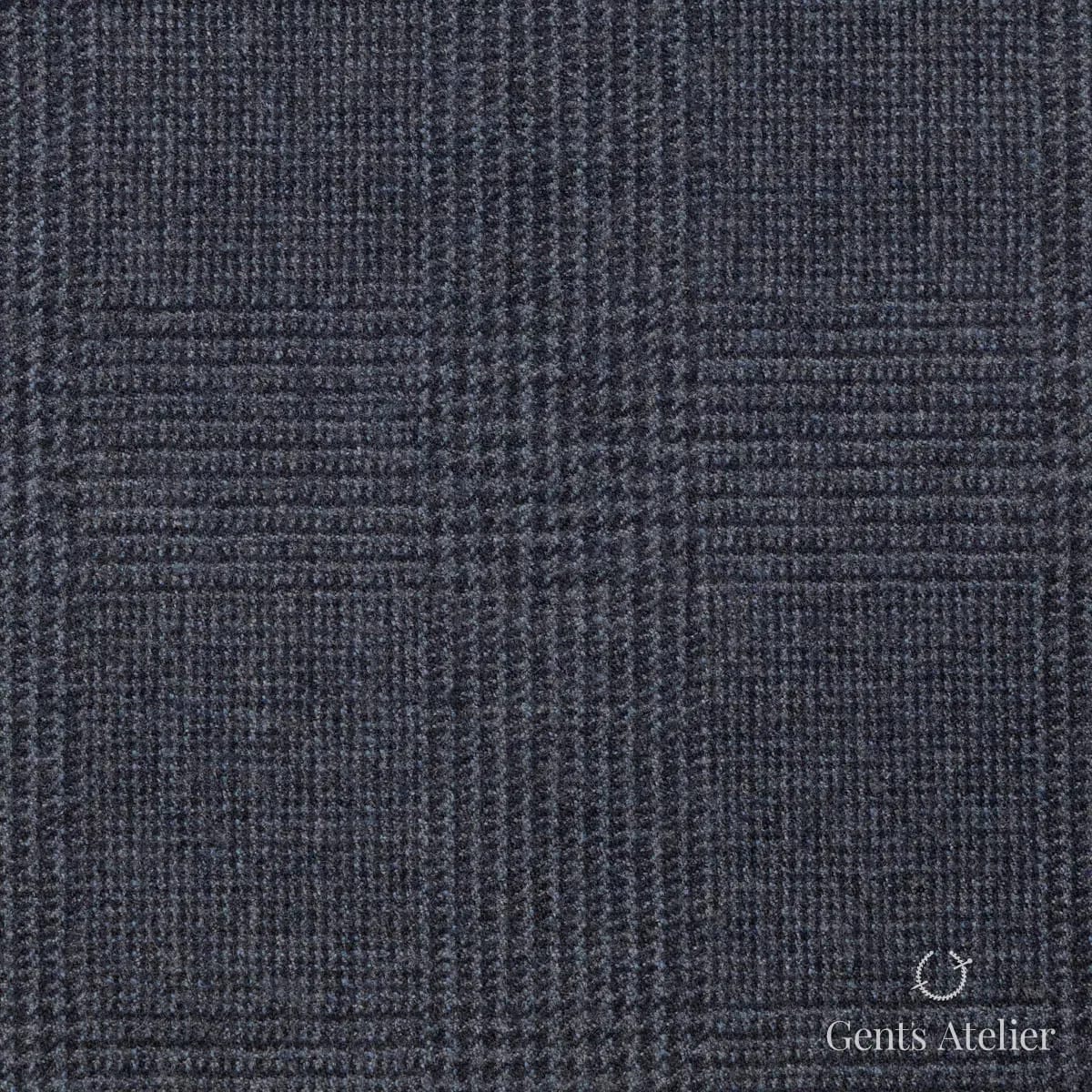 Зимний костюм из Ermenegildo Zegna 58306 — тёмно-синий, 100% шерсть